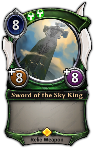 Sword of the Sky King card
