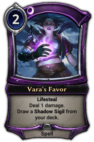 Vara's Favor