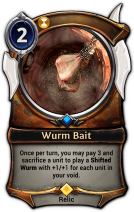 Wurm Bait card