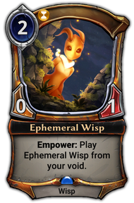 Ephemeral Wisp