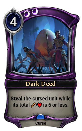 Dark Deed card