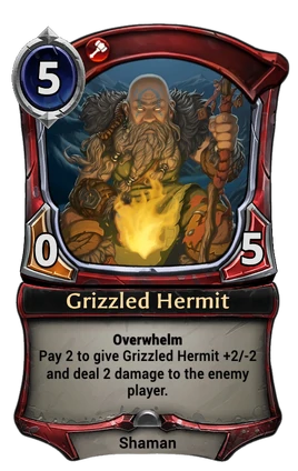 Grizzled Hermit card