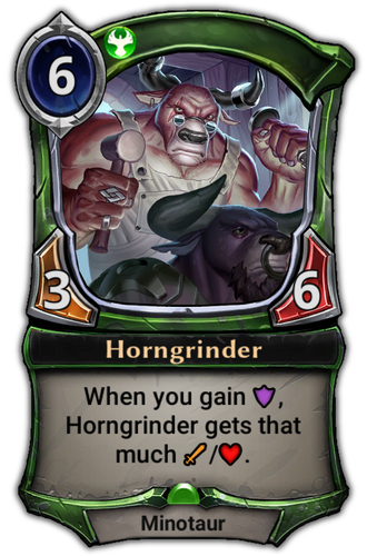 Horngrinder card