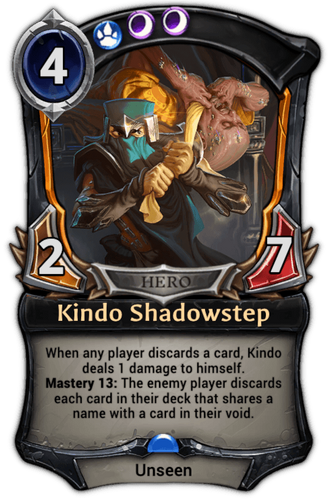 Kindo Shadowstep card