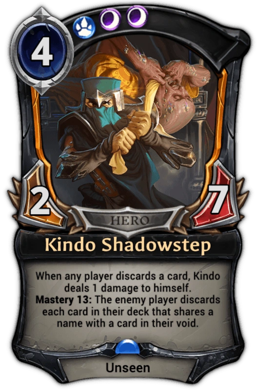 Kindo Shadowstep | Eternal Card Game Wiki | Fandom