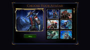 Screenshot - Avatar Selection