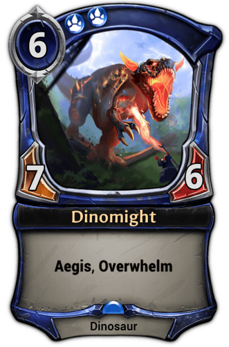 Dinomight card