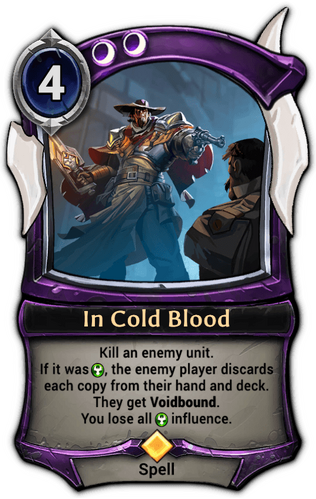 In Cold Blood card