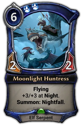 Moonlight Huntress card