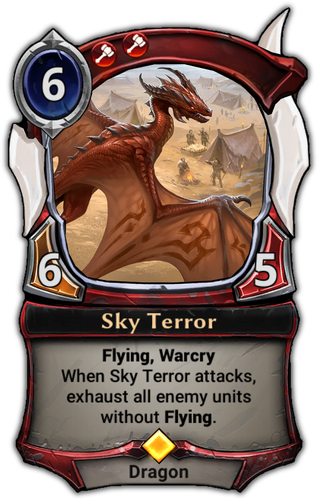 Sky Terror card