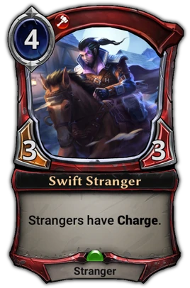 Swift Stranger card