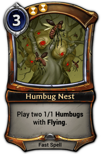 Humbug Nest card