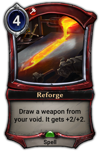 Reforge card