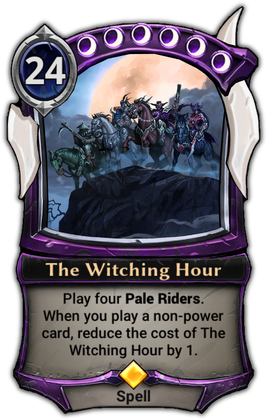 The Witching Hour card
