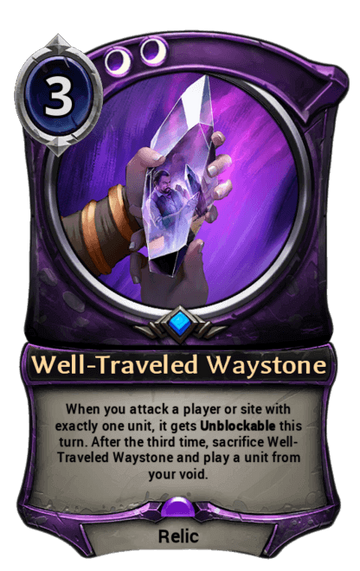 Well-Traveled Waystone | Eternal Card Game Wiki | Fandom