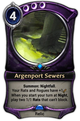 Argenport Sewers card