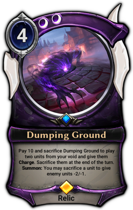Dumping Ground card