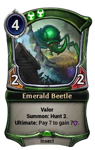 Emerald Beetle