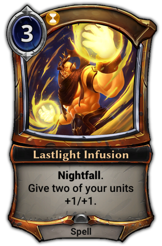 Lastlight Infusion card
