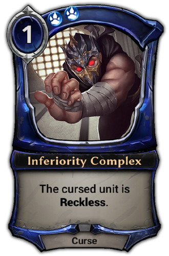 Inferiority Complex card