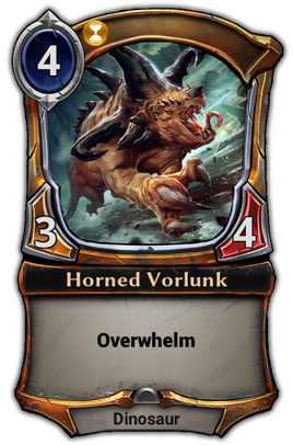 Horned Vorlunk card