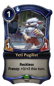 Yeti Pugilist