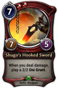 Shugo's Hooked Sword