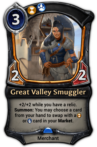 Great Valley Smuggler card