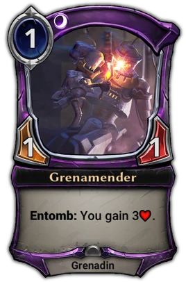 Grenamender card