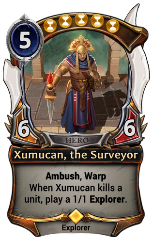 Xumucan, the Surveyor card