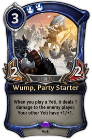 Wump, Party Starter