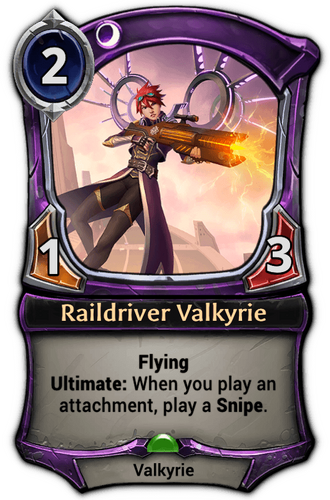 Raildriver Valkyrie card