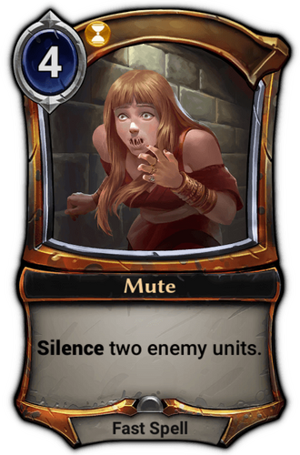 Mute card