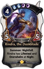 Rindra, the Duskblade