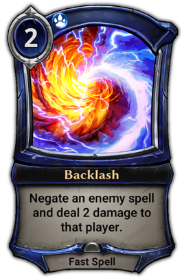 Backlash card