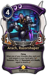 Arach, Razorshaper
