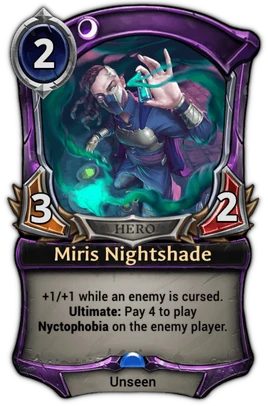 Miris Nightshade card
