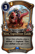 Kimi, Expedition Guide