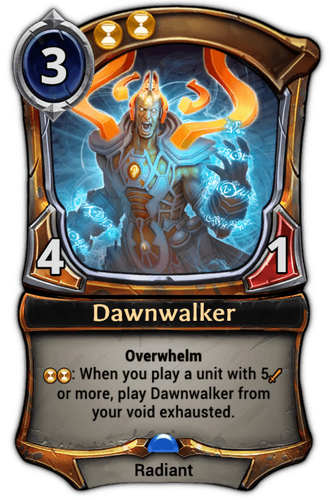 Dawnwalker card