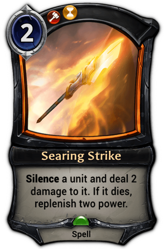 Searing Strike card