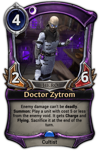 Doctor Zytrom card