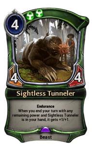 Sightless Tunneler