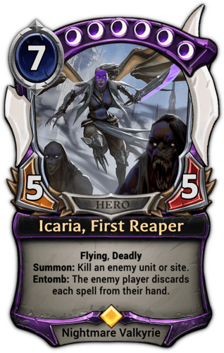 Icaria, First Reaper card