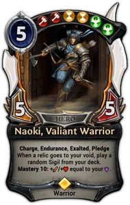 Naoki, Valiant Warrior