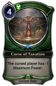 Curse of Taxation