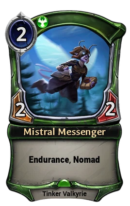 Mistral Messenger card