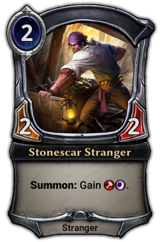 Stonescar Stranger card