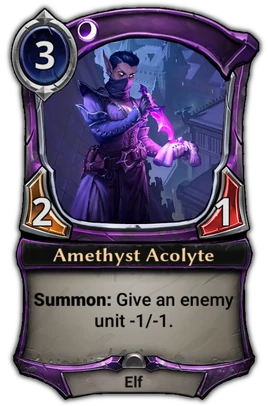 Amethyst Acolyte card