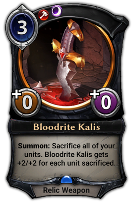 Bloodrite Kalis card