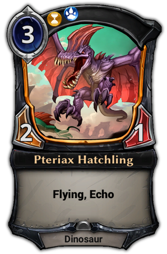 Pteriax Hatchling card